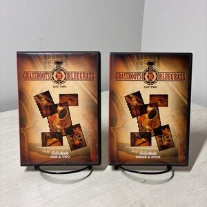 Grassroots To Bluegrass Day Two DVD Set Vol 1 2 3 4 Country Americana Folk Music